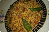 tunisina cucina, riso djerbien